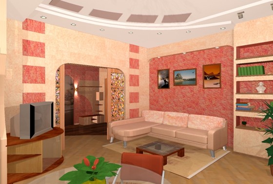 3D графика: Виз жилого помещения